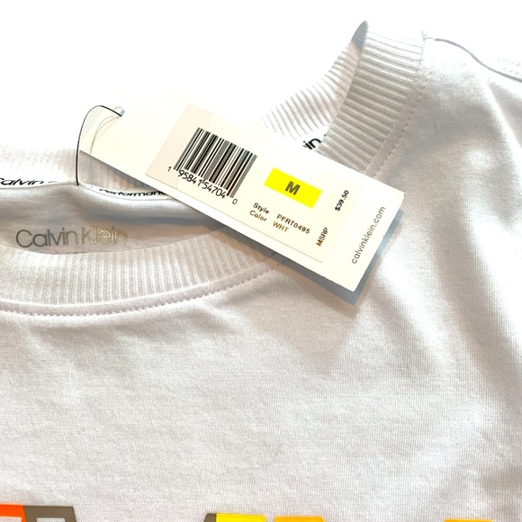 Calvin Klein Performance cropped tee. - Picture 9 of 9